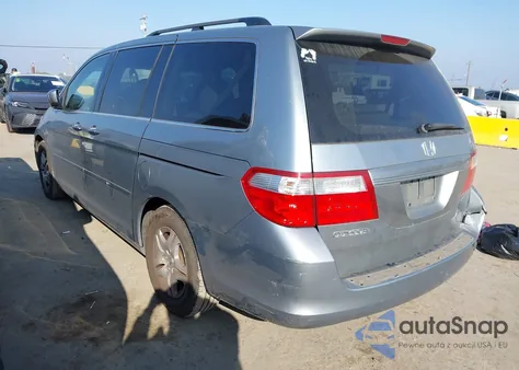 2007 Honda Odyssey Ex-L из США, поврежденный, VIN 5FNRL38677B101976